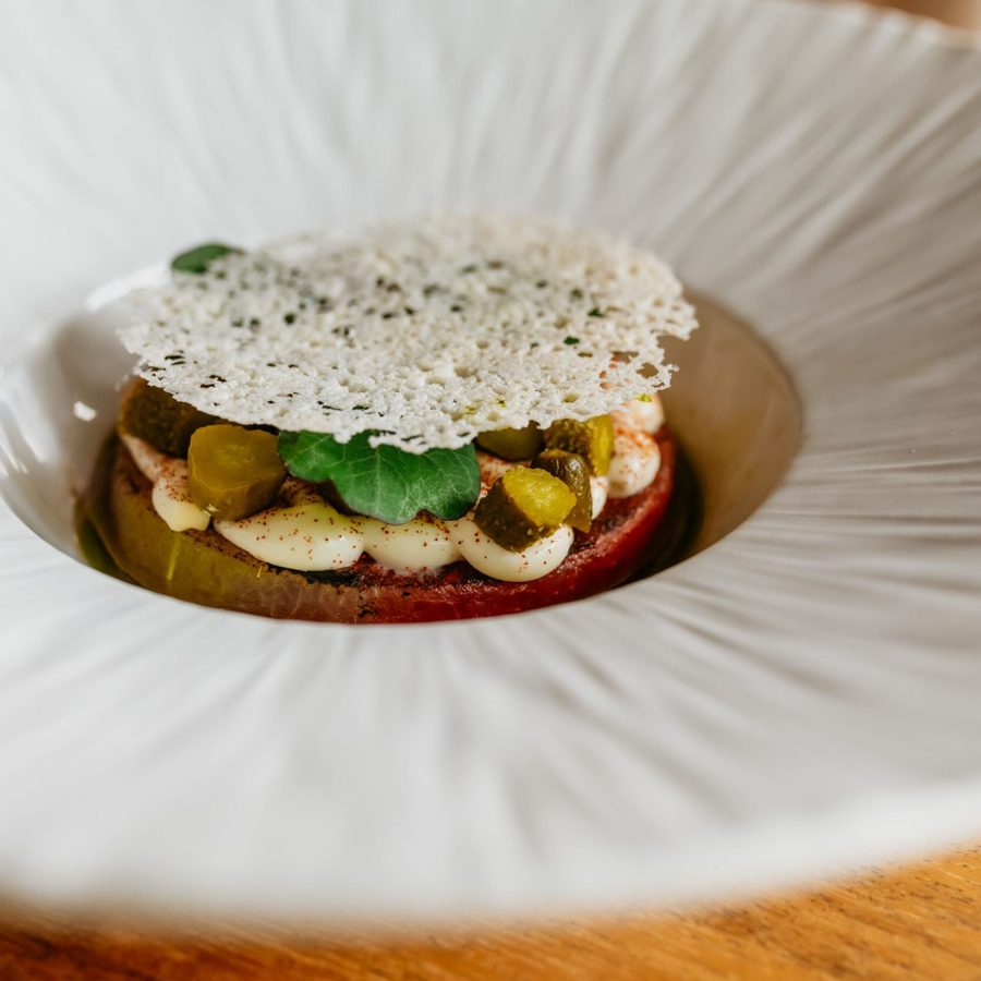 Dish at Restaurant ’t Achterhuus