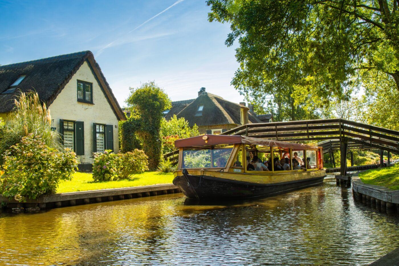 Rondvaart door Giethoorn